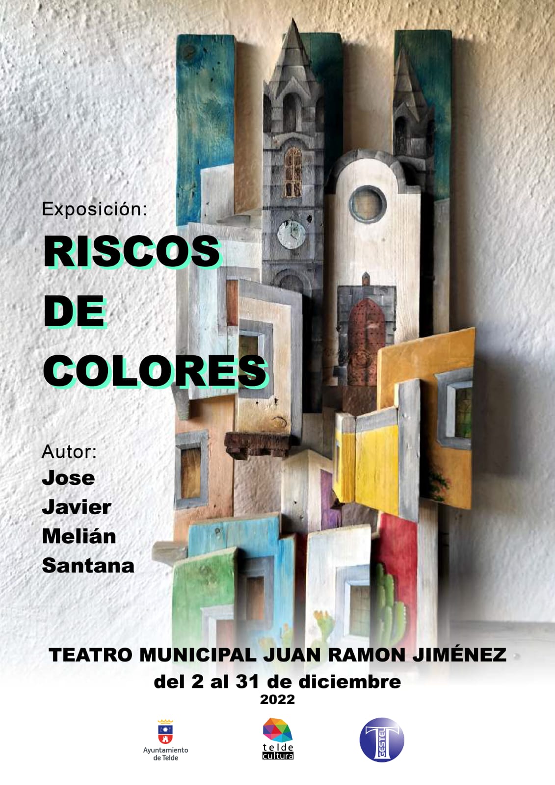 Exposición "Riscos de Colores" de José Javier Melián.