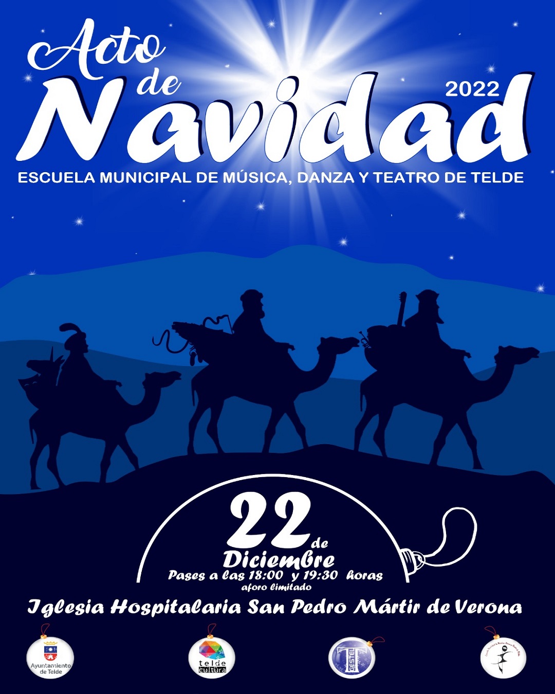 Acto de Navidad de la Escuela Municipal de Música Danza y Teatro de Telde