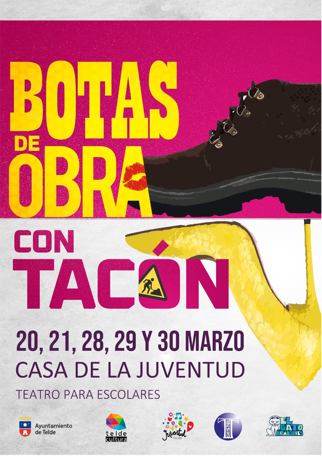 Botas de obra con Tacón