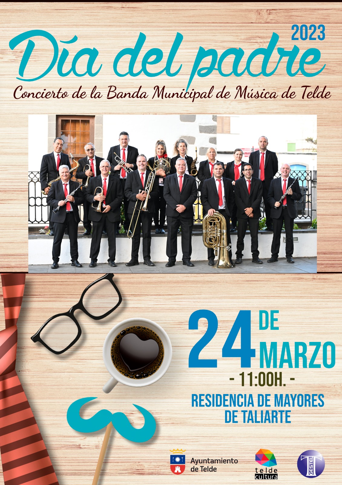 Concierto de la Banda Municipal de Música de Telde por el Día del Padre