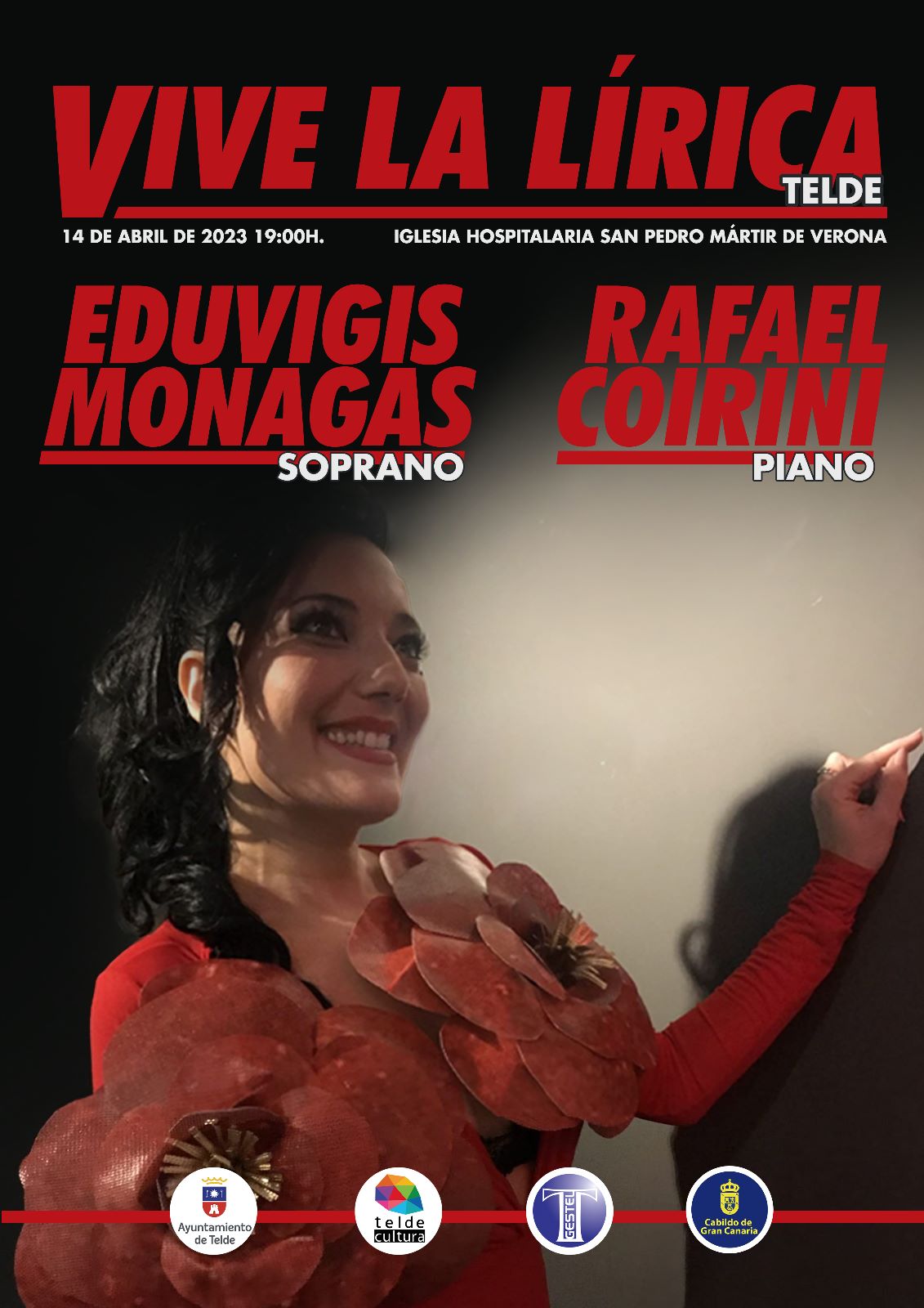 Concierto lírico Tríptico de Telde, Eduvigis Monagas y Rafael Coirini