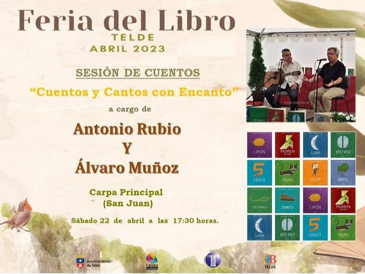 Antonio Rubio y Álvaro Muñoz "La utilidad de la poesía" y "Cuentos y cantos con encanto"