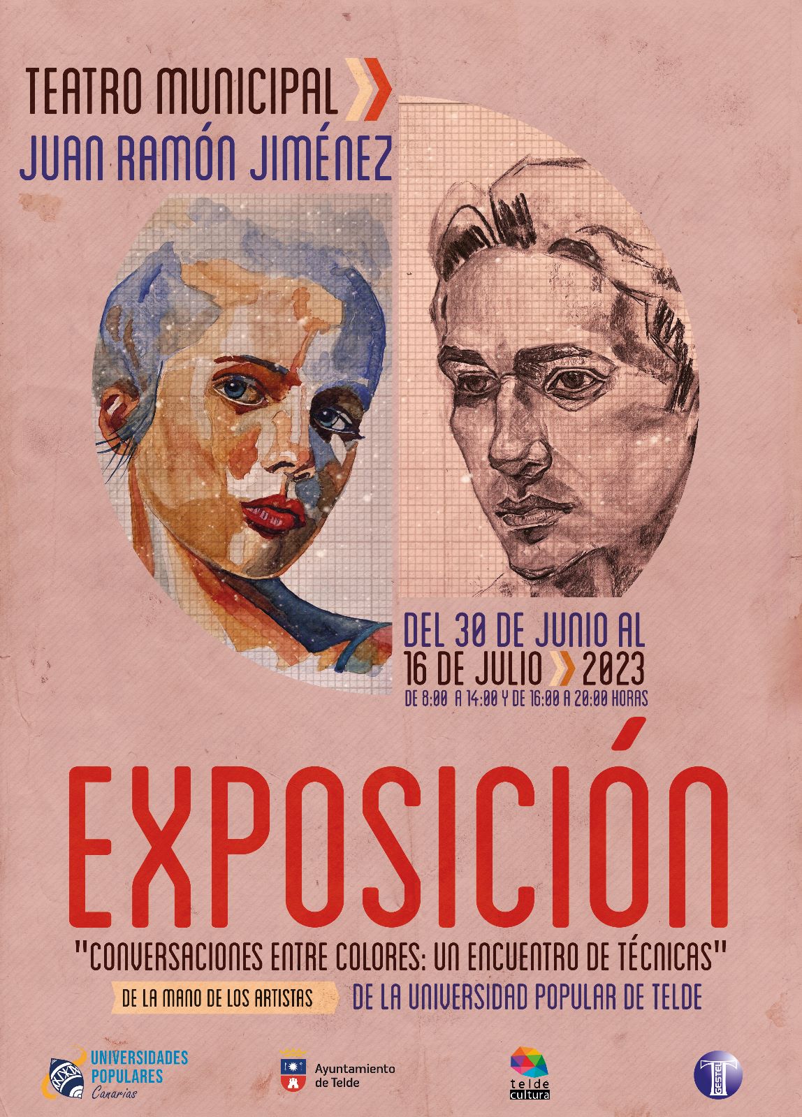 "Conversaciones entre colores: un encuentro de técnicas"
