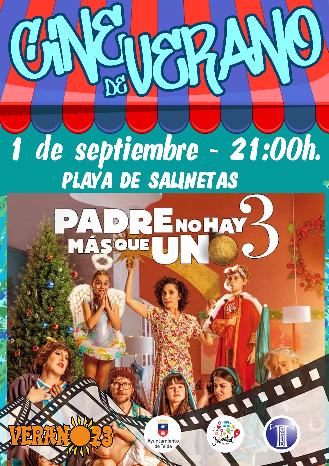 Cine de Verano 2023: "Padre no hay más de uno 3"