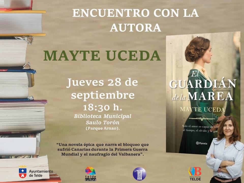 Tertulia Literaria con Mayte Uceda