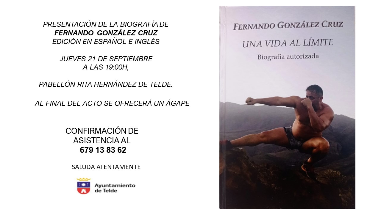 Presentación de la bibliografía de Fernando González Cruz
