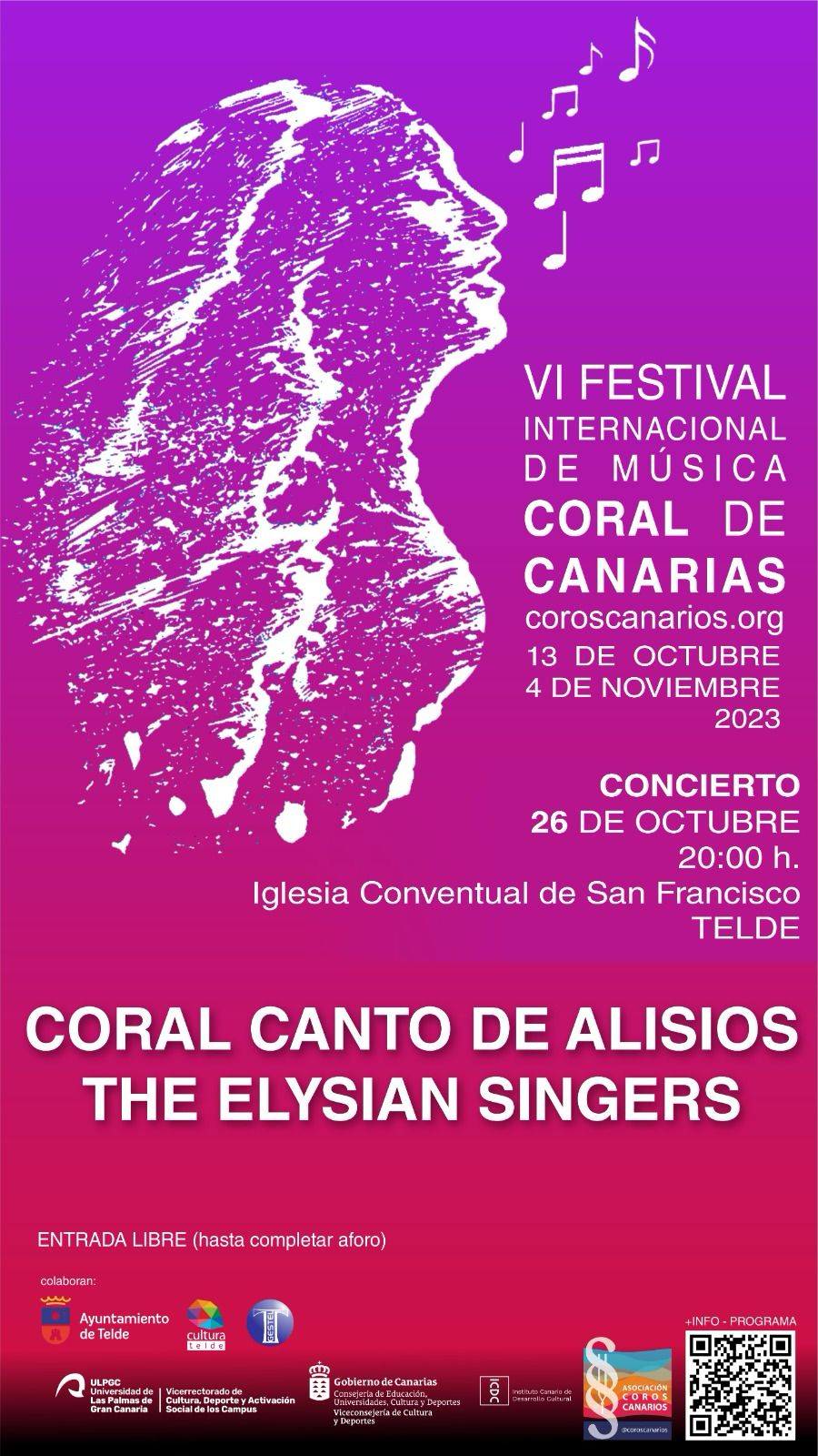 VI FESTIVAL INTERNACIONAL DE MÚSICA CORAL DE CANARIAS