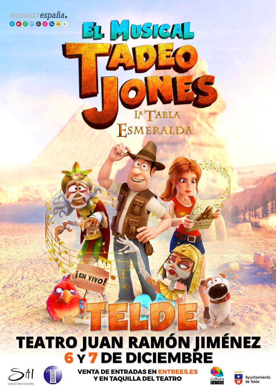 El musical de Tadeo Jones