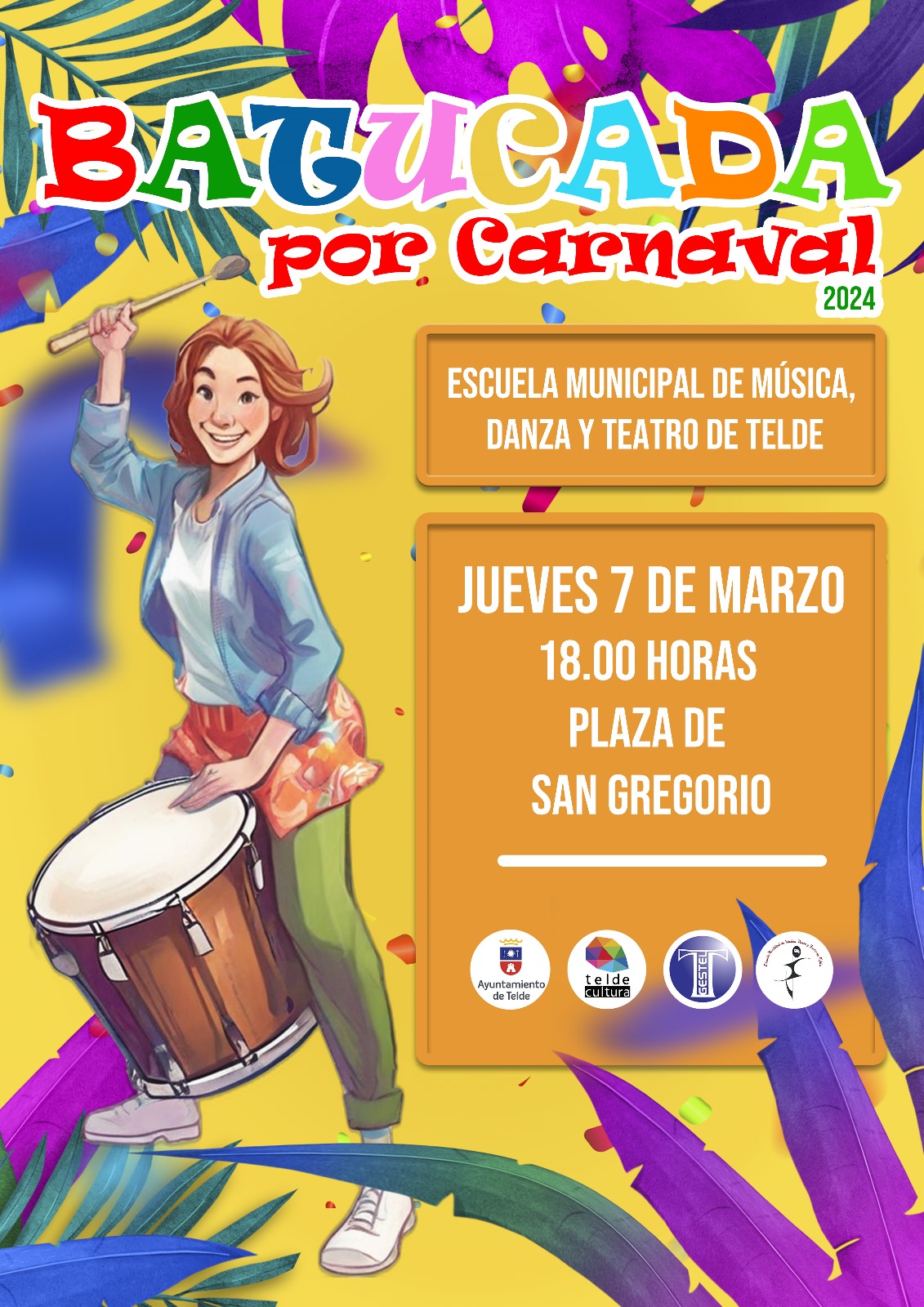 Batucada por el Carnaval