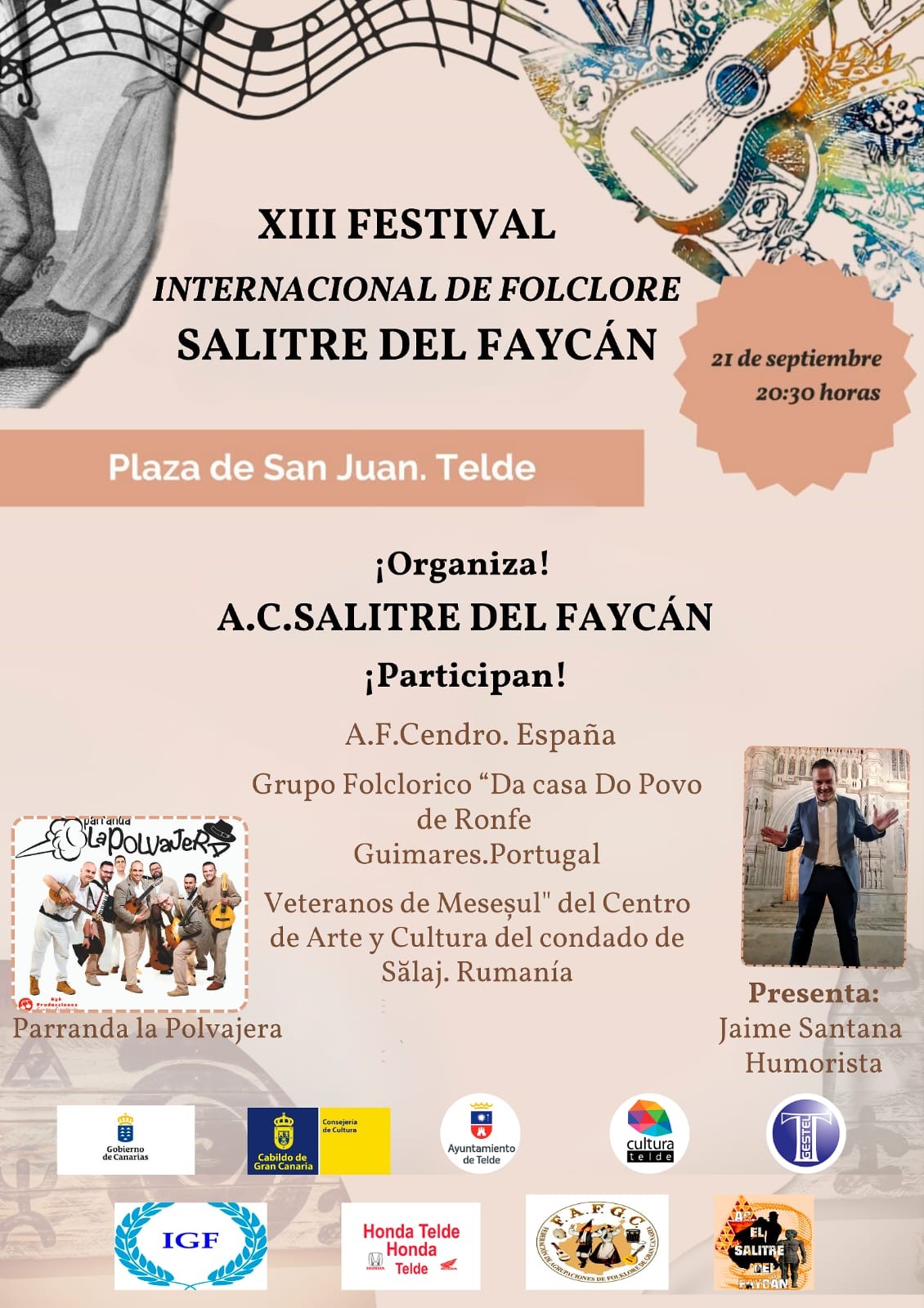 XIII Festival Internacional de Folclore: Salitre del Faycán