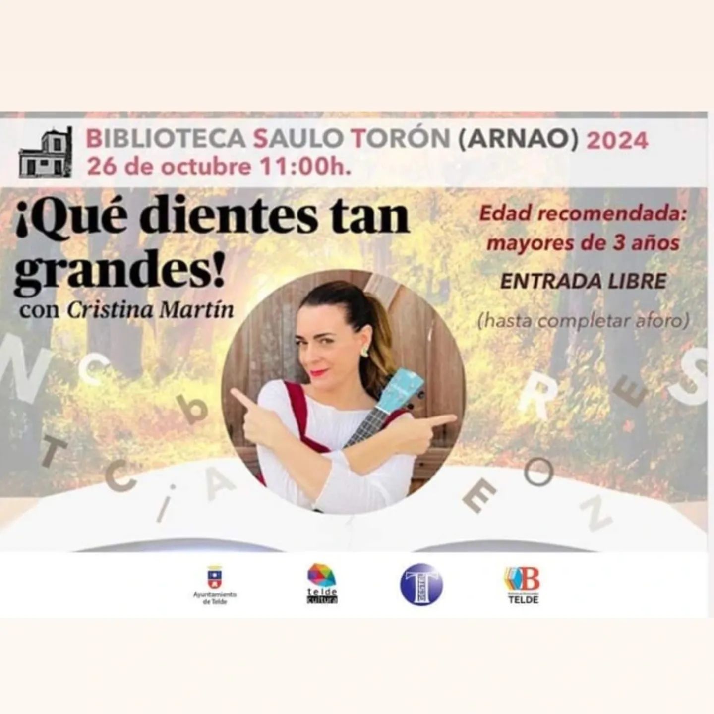 ¡Qué dientes tan grandes! con Cristina Martín