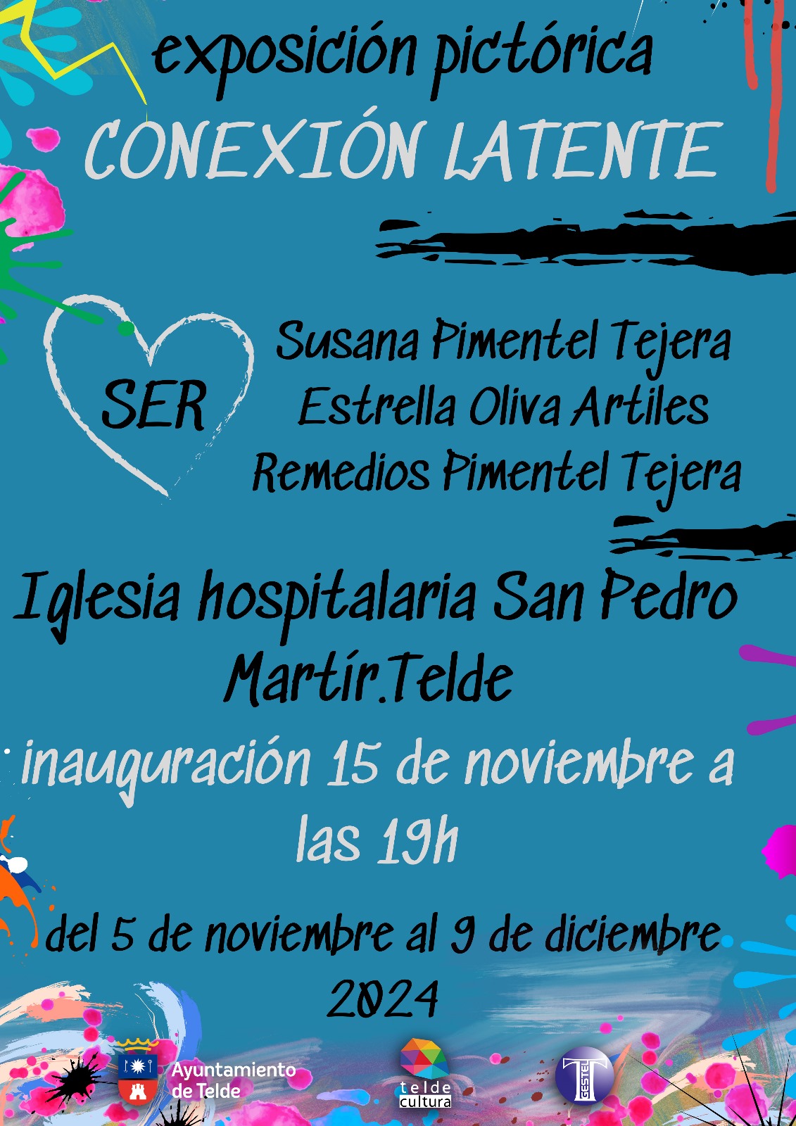 “Conexión Latente”: La Nueva Exposición Pictórica del Colectivo SER en Telde