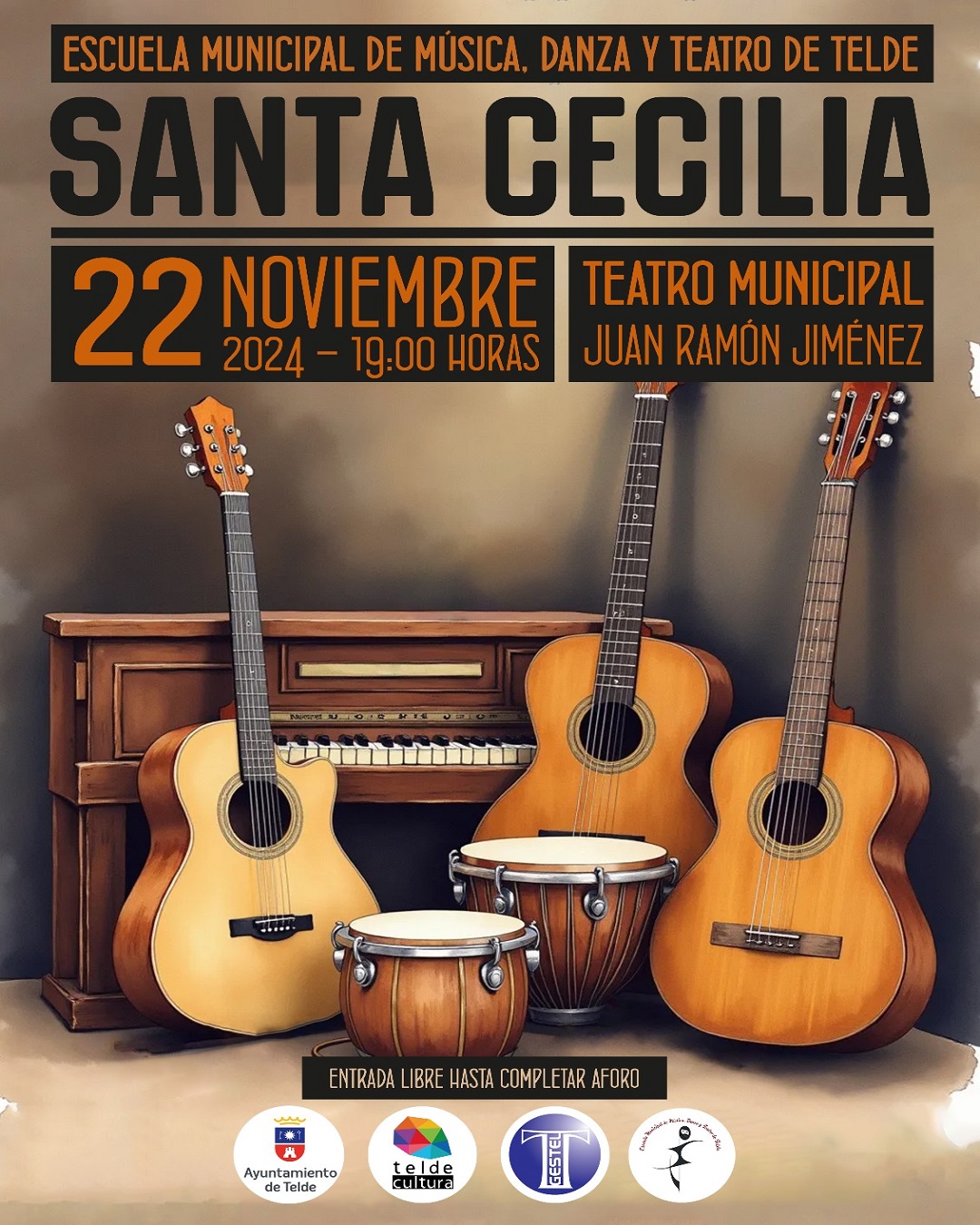 Día de Santa Cecilia - Escuela Municipal de Música, Danza y Teatro de Telde