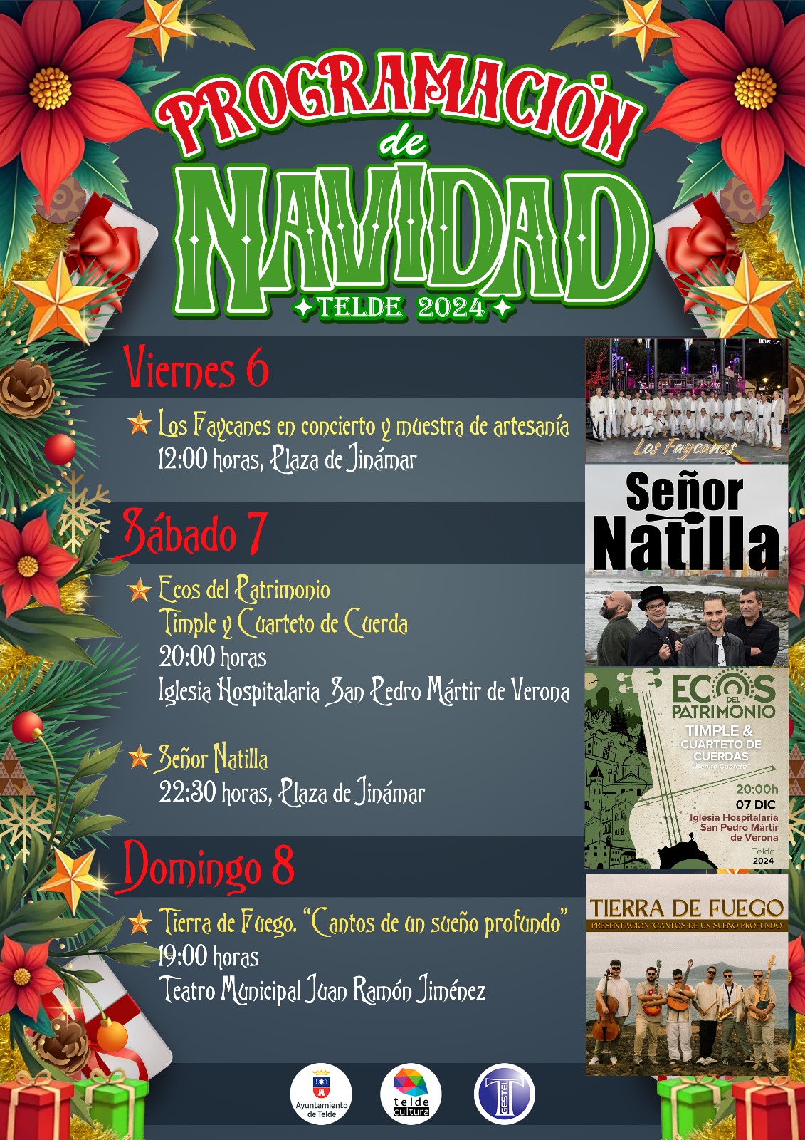 Programación Navideña del 6 al 8 de diciembre