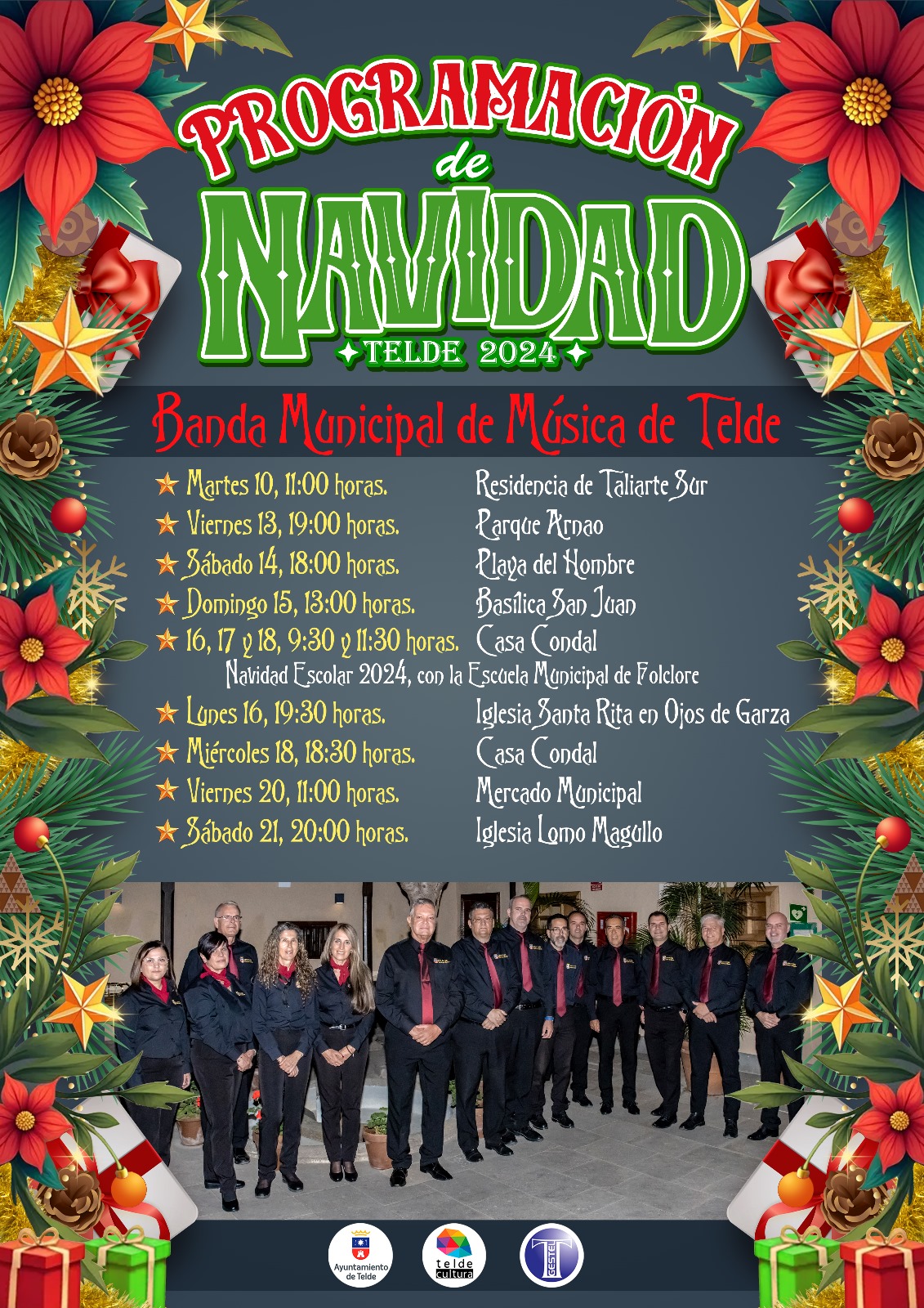 Programación de Navidad 2024 - Banda Municipal de Música de Telde