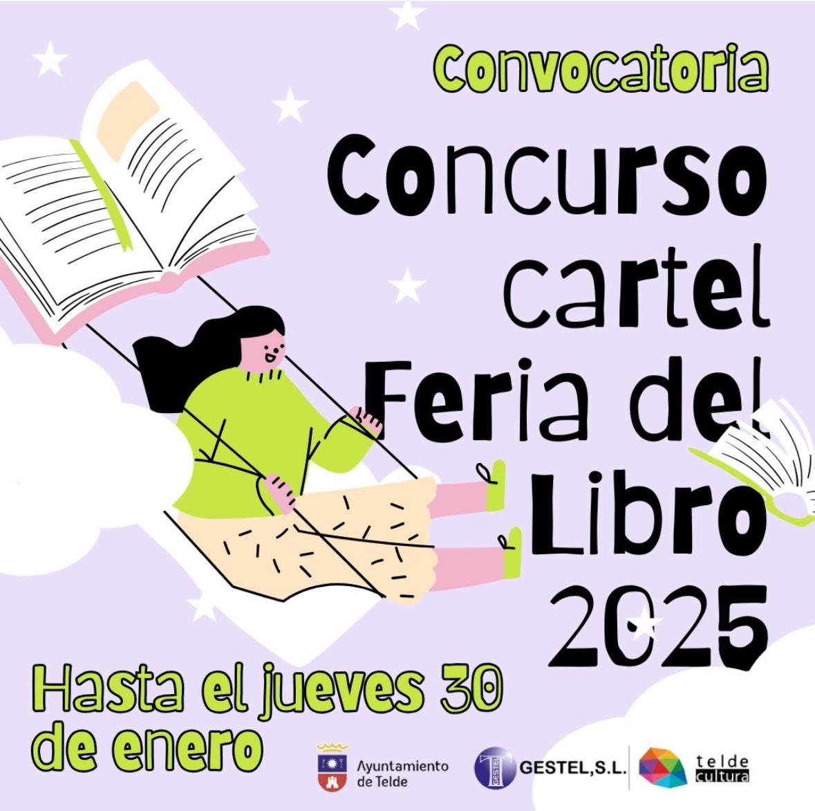 Concurso Cartel Feria del Libro de Telde 2025