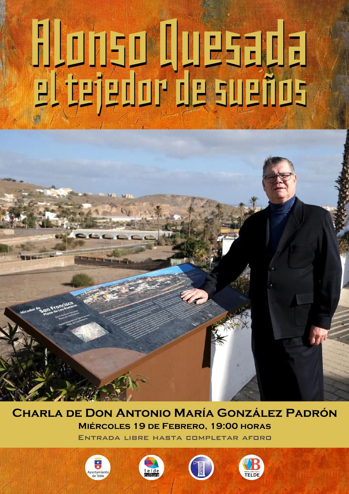 Charla "Alonso Quesada el Tejedor de Sueños"