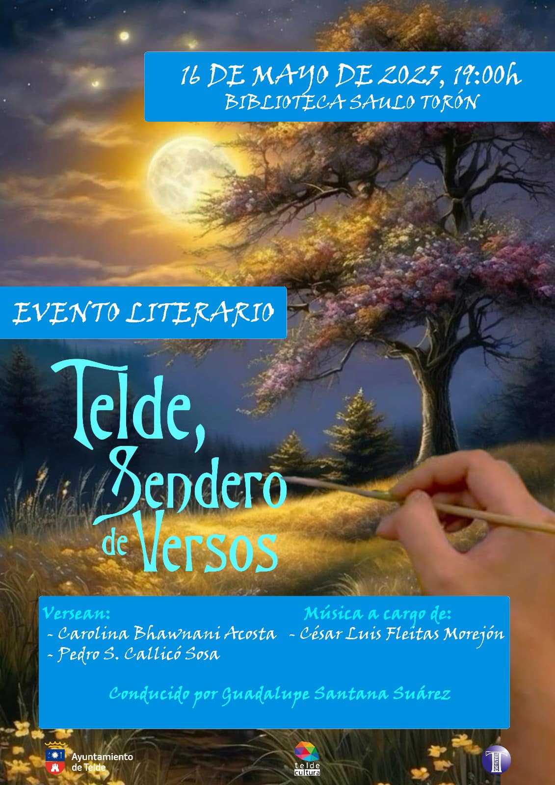 Evento literario “Telde, Sendero de versos”