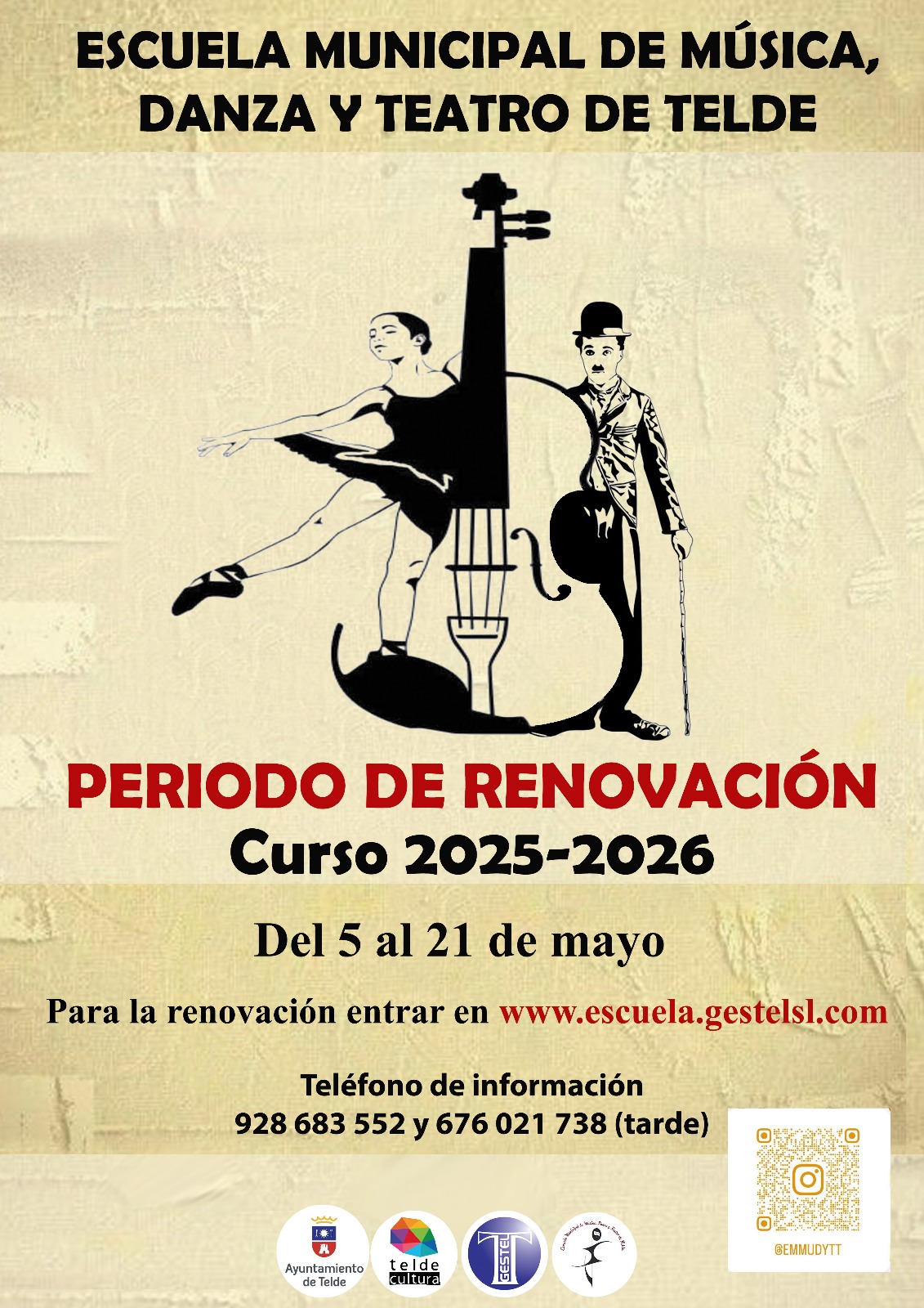 Periodo de Renovación de Matrícula curso 2025-2026