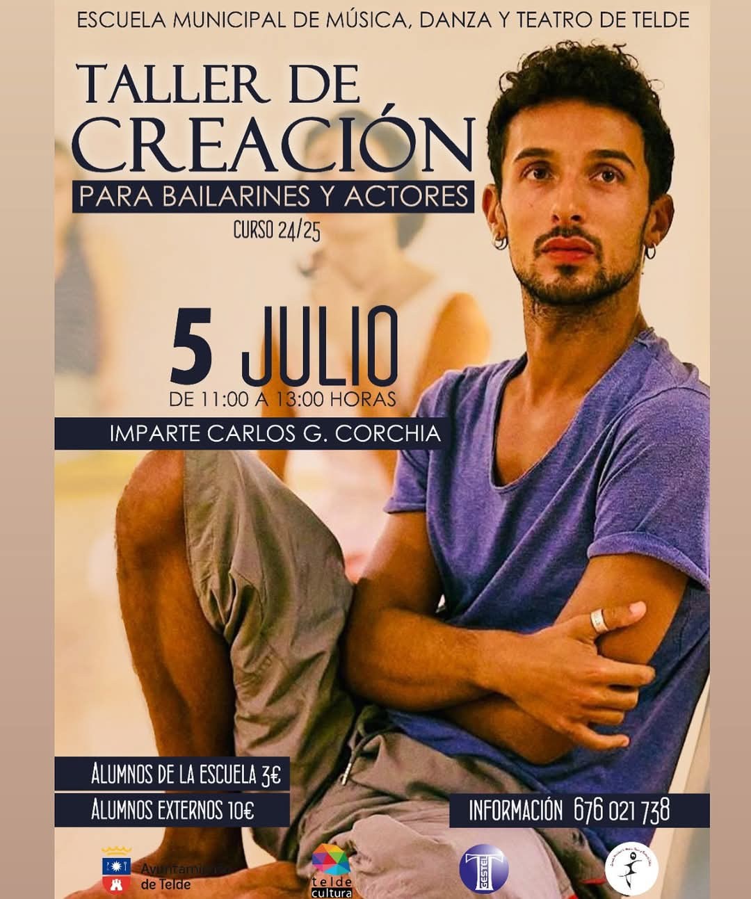 TALLER DE CREACIÓN PARA BAILARINES Y ACTORES