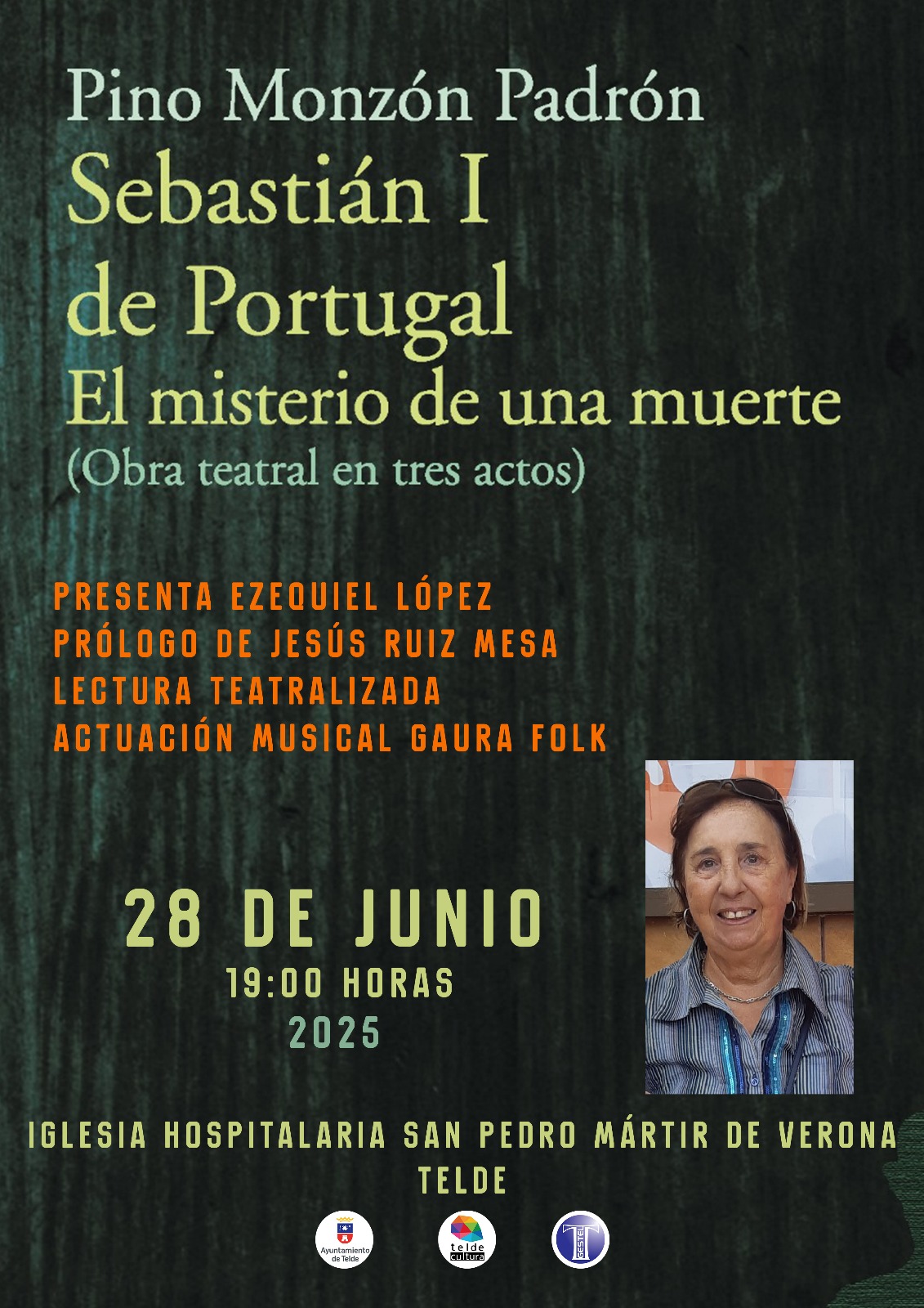 Presentación del libro de teatro “Sebastián I de Portugal. El misterio de una muerte”