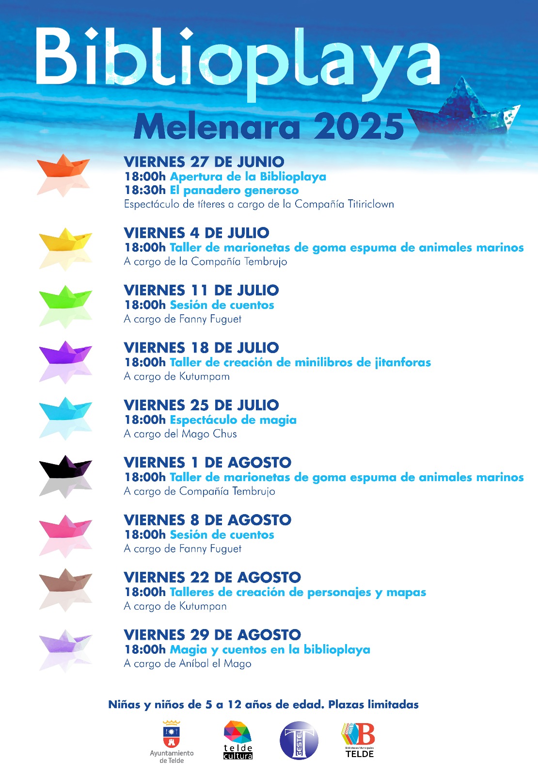 PROGRAMACIÓN BIBLIOPLAYA 2025