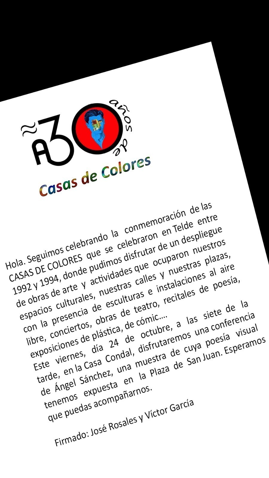 Casas de Colores · 30 años de creación