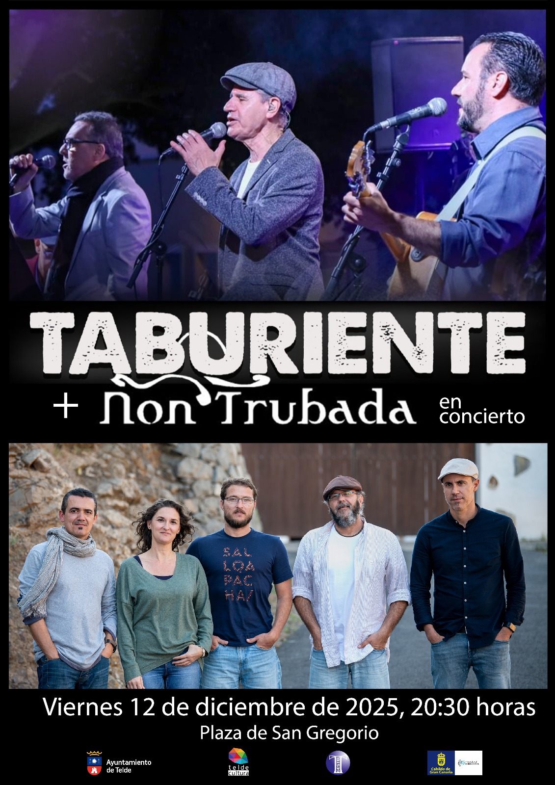 Taburiente y NonTrubada en concierto