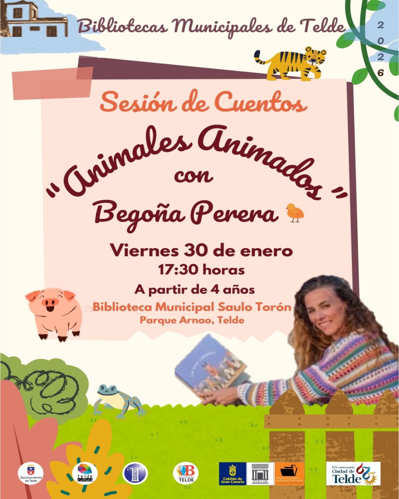 Sesión de cuentos “Animales animados”