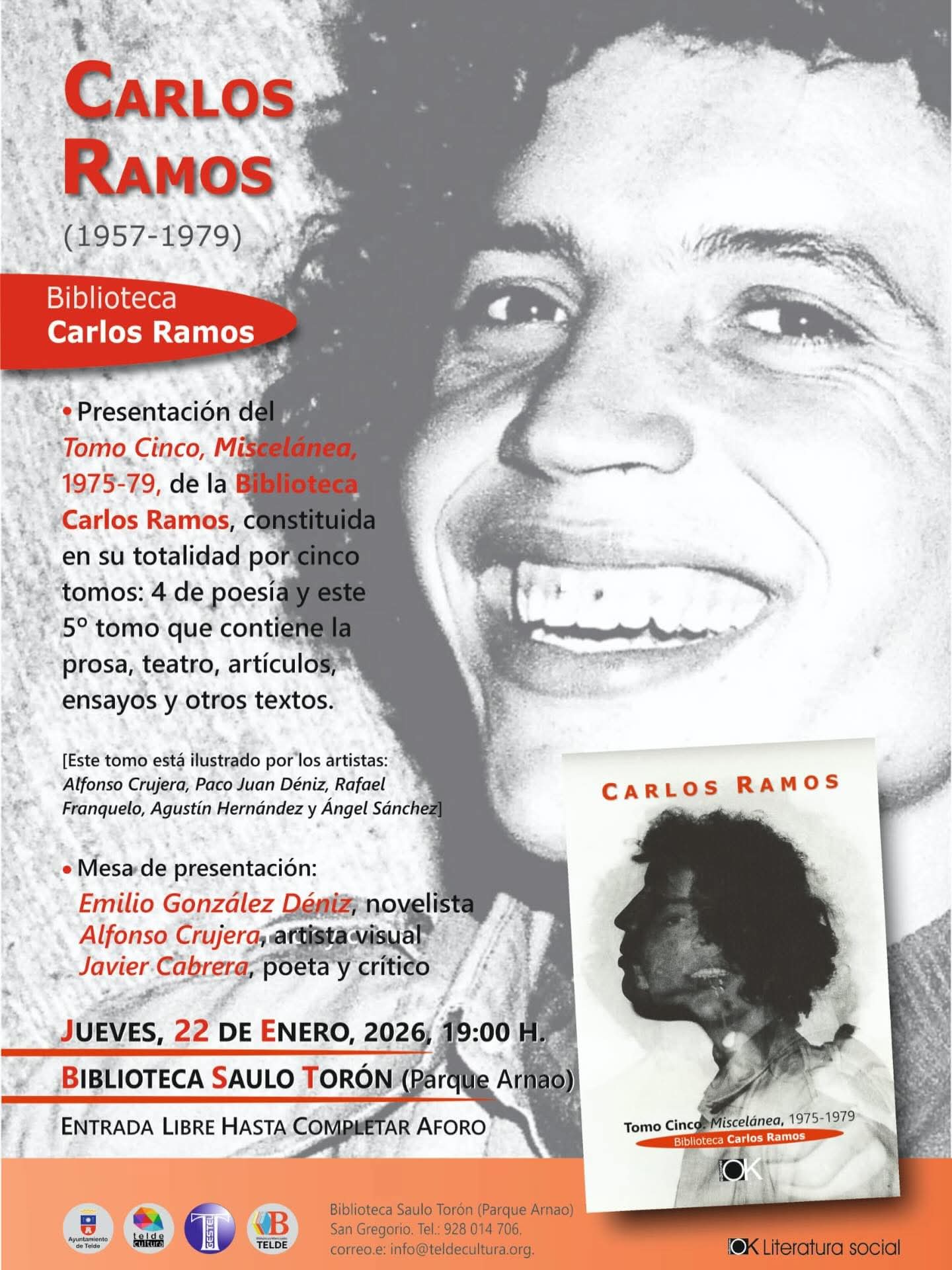 Presentación del V y último Tomo de la Colección Carlos Ramos 1975-1979.