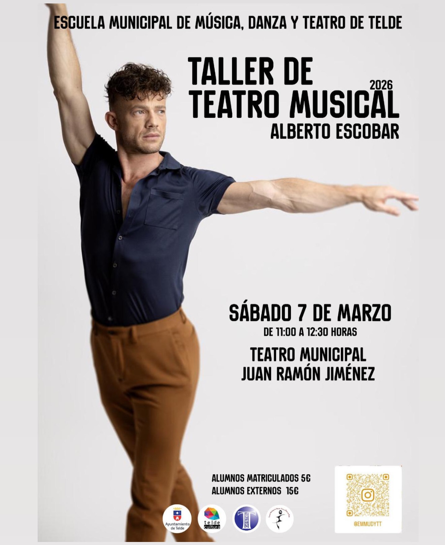 Taller de TEATRO MUSICAL con ALBERTO ESCOBAR