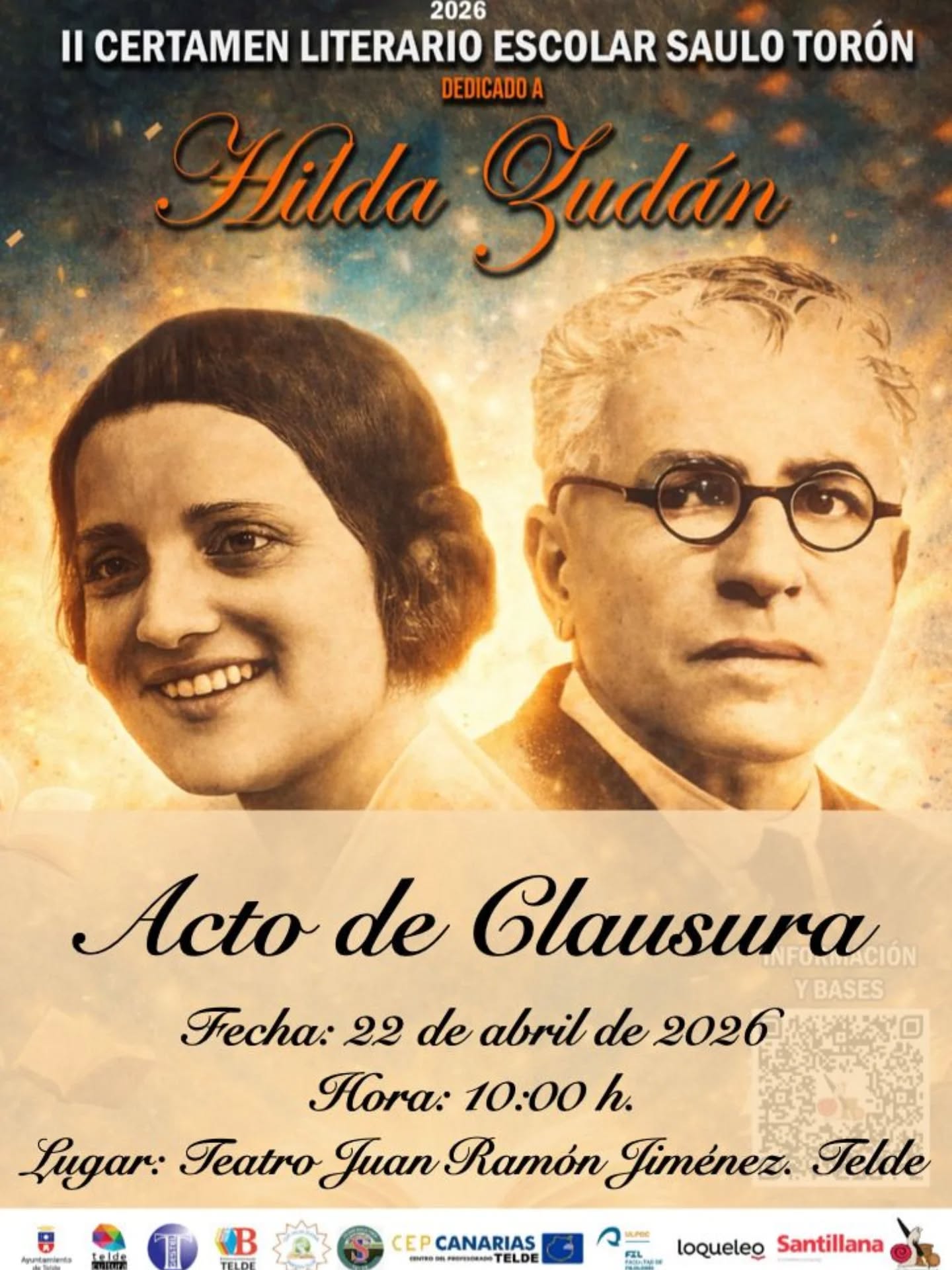 ¡Gran Final del II Certamen Literario Escolar Saulo Torón!