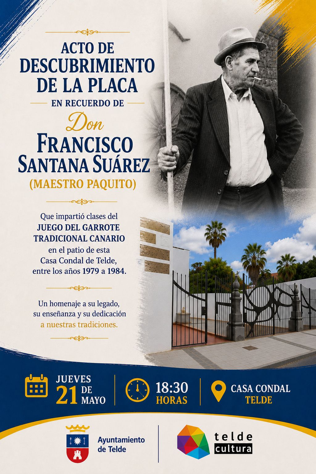 Homenaje a Francisco Santana Suárez, “Maestro Paquito”