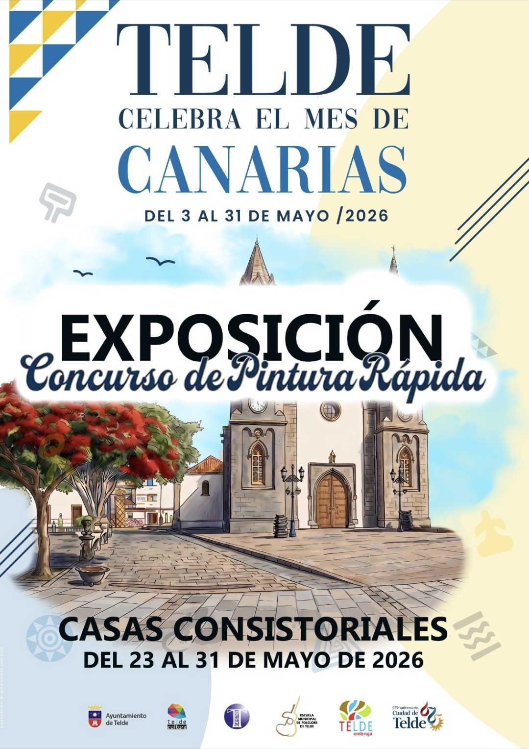 Exposición I Concurso Pintura Rápida del Día de Canarias