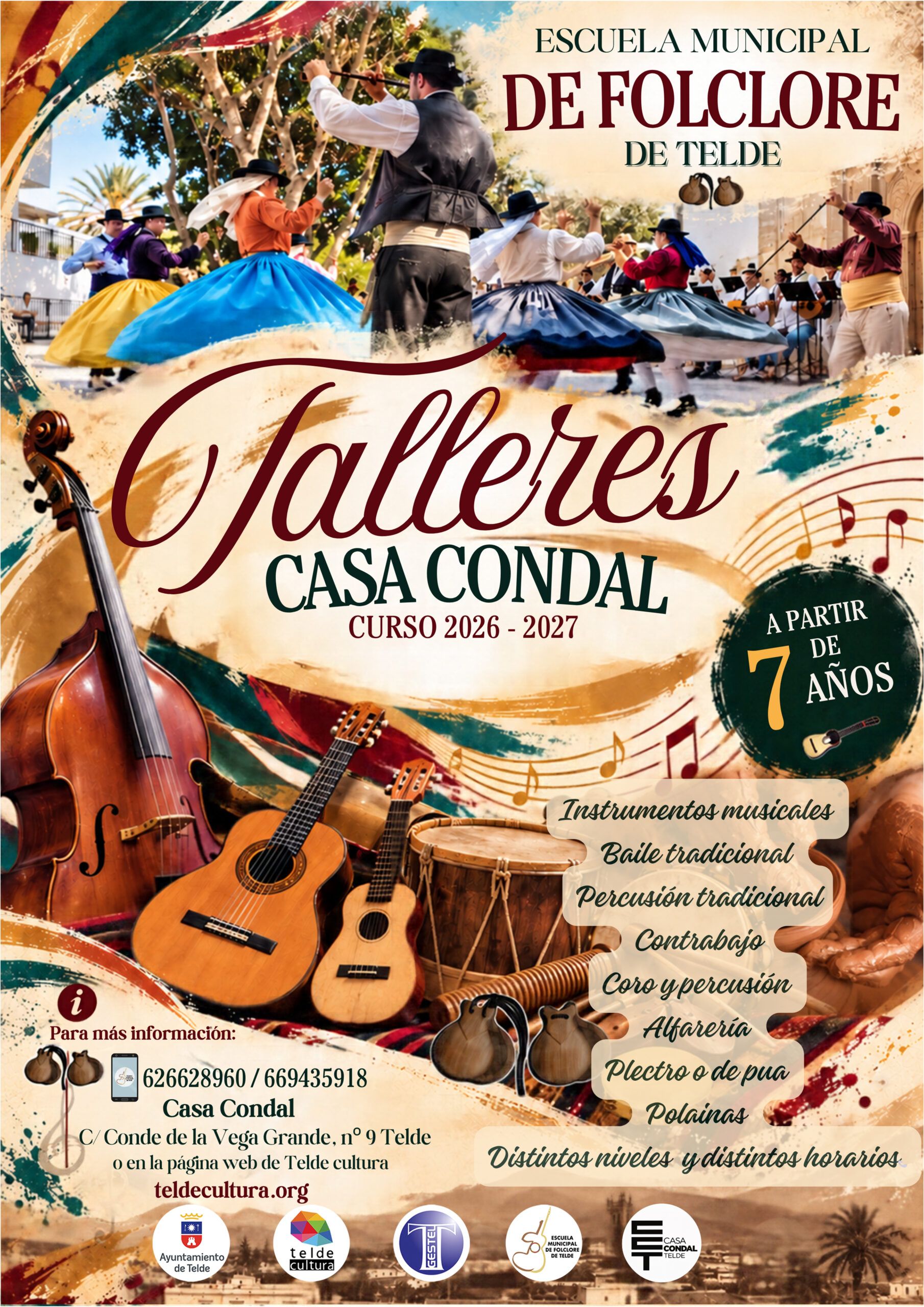 Talleres Casa Condal - Curso 2026/2027